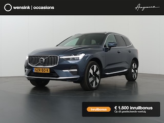 Volvo XC60 2.0 T8 Plug-in hybrid AWD Plus Bright | Panoramadak | Comfortstoelen | HUD | Harman/Kardon Audio | Ele. verstelbare stoelen + geheugen | 360 Camera | Apple CarPlay/Android Auto | Ele. wegklapbare trekhaak |