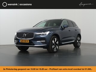 Volvo XC60 2.0 T8 Plug-in hybrid AWD Plus Bright | Panoramadak | Comfortstoelen | HUD | Harman/Kardon Audio | Ele. verstelbare stoelen + geheugen | 360 Camera | Apple CarPlay/Android Auto | Ele. wegklapbare trekhaak |