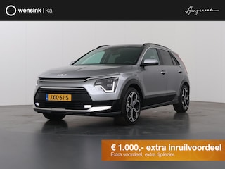 Kia Niro 1.6 GDi PHEV DynamicPlusLine Edition | 18” lichtmetalen velgen | Elektrisch verstelbare bestuurdersstoel | Stoel/Stuurwielverwarming | LED Koplampen | Elektrisch bedienbare achterklep |