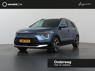 Kia Niro 1.6 GDi PHEV DynamicPlusLine Edition | 18” lichtmetalen velgen | Elektrisch verstelbare bestuurdersstoel | Stoel/Stuurwielverwarming | LED Koplampen | Elektrisch bedienbare achterklep |