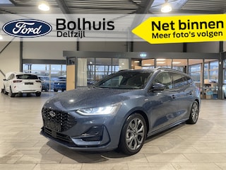 Ford Focus Wagon Ecoboost Hybrid 155 pk ST-line | Winter Pack | LED | Camera | Adapt. Cruise | Apple Carplay draadloos |