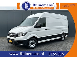 Volkswagen Crafter 2.0 TDI 141 PK HIGHLINE ++ / L3H3 / 1e EIG. / BOTT INRICHTING / 3 TONS TREKHAAK / GEVEERDE STOEL / CAMERA / CRUISE / AIRCO