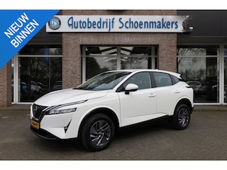 Nissan Qashqai 1.3 MHEV Xtronic TREKHAAK CAMERA RUIT/STUUR/STOELVERWARMING DODEHOEK DAB CARPLAY GSM-LADER 17"LMV CLIMA PDC 2xKEYLESS