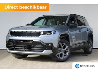 Jeep Compass 1.2 e-Hybrid First Edition | Ledere bekleding | Schuif-kanteldak | Stoelventilatie voor | 360 Camera | Massage |