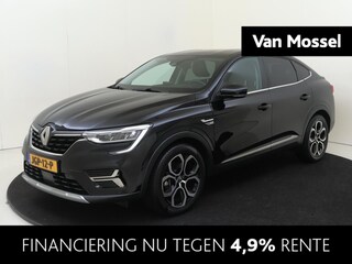 Renault Arkana 1.6 E-Tech Hybrid 145 PK | Apple Carplay/Android | cruise control adaptief | dodehoek detectie | electronic climate control | LED koplampen | lederen bekleding | lichtmetalen velgen 18" | navigatiesysteem | voorstoelen verwarmd |