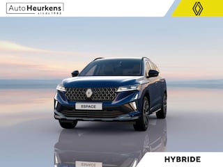 Renault Espace 7-zits Iconic Full Hybrid E-Tech 200 l Ook met licht interieur verkrijgbaar! l Meer dan € 5.000 voorraadvoordeel! l Gratis 5 jaar fabrieksgarantie!