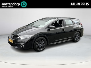 Honda Civic Tourer 1.8 Elegance ZWART METALLIC
