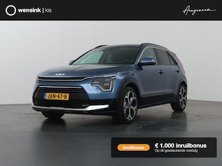 Kia Niro 1.6 GDi PHEV DynamicPlusLine Edition | 18” lichtmetalen velgen | Elektrisch verstelbare bestuurdersstoel | Stoel/Stuurwielverwarming | LED Koplampen | Elektrisch bedienbare achterklep |
