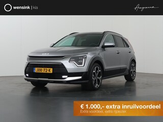 Kia Niro 1.6 GDi PHEV DynamicPlusLine Edition | 18” lichtmetalen velgen | Elektrisch verstelbare bestuurdersstoel | Stoel/Stuurwielverwarming | LED Koplampen | Elektrisch bedienbare achterklep |