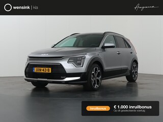 Kia Niro 1.6 GDi PHEV DynamicPlusLine Edition | 18” lichtmetalen velgen | Elektrisch verstelbare bestuurdersstoel | Stoel/Stuurwielverwarming | LED Koplampen | Elektrisch bedienbare achterklep |