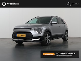 Kia Niro 1.6 GDi PHEV DynamicPlusLine Edition | 18” lichtmetalen velgen | Elektrisch verstelbare bestuurdersstoel | Stoel/Stuurwielverwarming | LED Koplampen | Elektrisch bedienbare achterklep |
