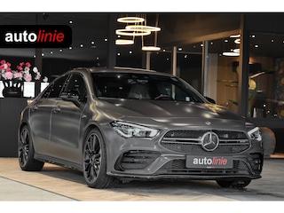 Mercedes-Benz CLA AMG 35 4MATIC Aero. Schaal, Perf Stuur, Burm, Keyless, Camera, CarPlay, Sfeer!