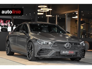 Mercedes-Benz CLA AMG 35 4MATIC Aero. Schaal, Perf Stuur, Burm, Keyless, Camera, CarPlay, Sfeer!
