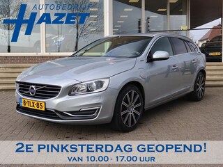 Volvo V60 2.4 D6 AWD 285 PK PLUG-IN HYBRID SUMMUM + TREKHAAK | MEMORY | LEDER | STOELVERW. | 18 INCH