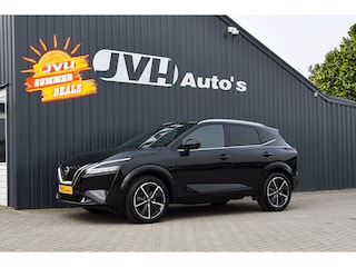 Nissan Qashqai 1.3 MHEV Tekna Plus 01-2023 | Panorama | Head-UP | Virtual CP | Leder | Cam360