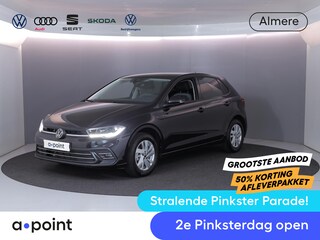 Volkswagen Polo 1.0 TSI Style 95 pk Automaat (DSG) | Navigatie | Parkeersensoren | Adaptieve cruise control | Matrix LED koplampen | Stoelverwarming |