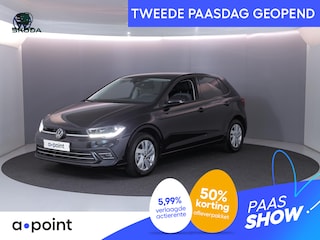 Volkswagen Polo 1.0 TSI Style 95 pk Automaat (DSG) | Navigatie | Parkeersensoren | Adaptieve cruise control | Matrix LED koplampen | Stoelverwarming |