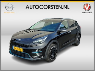 Kia Niro e-Niro ExecutiveLine 64kWh SOH 100% Leer Warmtepomp Adaptive-Cruise Elek.Stoel+Memory JBL®-Audio Camera Apple Carplay Android Pdc Navi Ecc Stoelverwarming+Koeling Stuurverwarming Lmv Privacy Glas DAB Vess Lane Assist Blind Spot 1e Eigenaar Origineel Nederlandse Auto