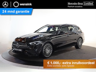 Mercedes-Benz C-klasse Estate 180 Star Edition AMG Line | Panoramaschuifdak | DIGITAL LIGHT  | Nightpakket | Stoelventilatie/-verwarming vooraan | Panoramaschuifdak |