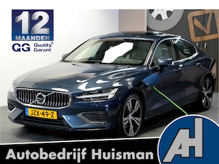 Volvo S60 2.0 Recharge T8 AWD 287kW/390pk Aut8 Inscription PANORAMADAK + HARMAN/KARDON + ADAPT.CRUISE + STOELMASSAGE&-VENTILATIE + 360 CAMERA + STOEL-&STUURVERWARMING + LANE ASSIST + PILOT ASSIST + KEYLESS ENTRY&GO + PARKSENSOREN V&A + 19" LM-VELGEN!!
