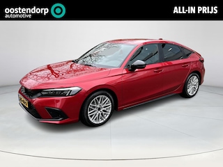 Honda Civic 2.0 e:HEV Sport rood metallic