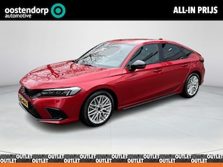 Honda Civic 2.0 e:HEV Sport rood metallic
