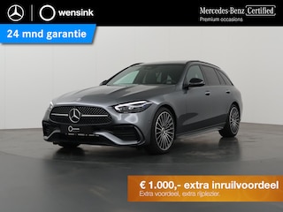 Mercedes-Benz C-klasse Estate 180 Star Edition AMG Line | Panorama dak | Stoel ventilatie | Digital Light | Night | Dode hoek ass | Memory stoelen | Keyless Entry