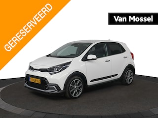 Kia Picanto 5drs. 1.0 T-GDi 100pk X-Line | Leder | Navi | Stoel + Stuurverwarming | Camera | CarPlay |