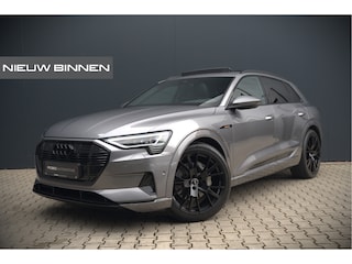 Audi e-Tron 50 quattro Business edition Plus 71 kWh S-Line | Black Edition | Panoramadak | Camera | Memory Seats | Ambiance Verlichting | Luchtvering | Adaptive Cruise Control | Keyless | Matrix LED | Leder | Stoelverwarming | NAP |