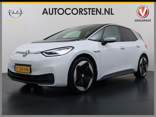 Volkswagen ID.3 First Max 62kWh Pano-Dak Elektr.Stoelen Adap.Cruise Camera Head-Up Matrix-Led Elektr.Stoelen 20"lm Navi Ecc Keyless Advanced SOH 89% Ergo Active Stoelen Stuur+Stoelverwarming Led-a-licht dynamisch Apple Carplay Android Auto Dodehoek detector Origineel Nederlandse Auto € 49.176 nieuw!