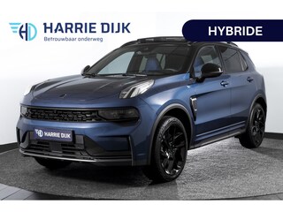 Lynk & Co 01 1.5 PHEV 261PK MY24 | Black Pakket | Donkere hemel | 7.4 kWh Boordlader | Stoel-+Stuurverw. |  360 Camera S/K-panodak | Adapt. Cruise | Memory |  | Elek. klep | LM 20" | 1156