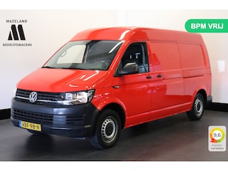 Volkswagen Transporter 2.0 TSI 150PK L2H2 Benzine 2x schuifdeur - Airco - Camera - Trekhaak - €19.900,- Excl.