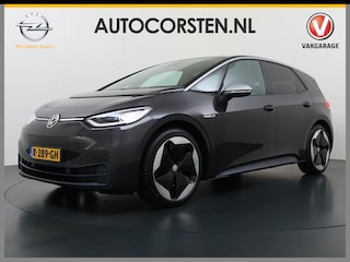 Volkswagen ID.3 First Max 62kWh Pano-dak 20"lm Head-Up-Display Adap.Cruise Camera Elek.Stoelen Navi Ecc Keyless Advanced Head-Up Matrix-Led SOH 91% Ergo Active Stoelen+Stuur+Stoelverwarming Led-a-licht dynamisch Apple Carplay Android Auto Dodehoek detector Dealeronderhouden Origineel Nederlandse Auto € 49.175,- nieuw!