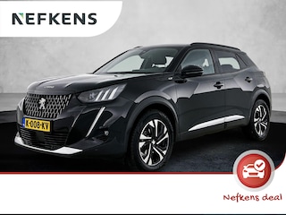 Peugeot 2008 SUV GT 130pk Automaat | Navigatie | Achteruitrijcamera | Full Led koplampen | 3D Cockpit | Half Lederen sportstoelen | Parkeersensoren v+a | Dodehoeksensor | Keyless start | Cruise Control | Climate Control | Apple Carplay / Android Auto | DAB+ radio | Donker getint glas | Trekhaak | 17" lichtmetalen velgen |