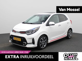Kia Picanto 1.0 T-GDi GT-Line 5p | Navigatie | Schuifdak | Stoel/Stuur verwarming | Apple Carplay / Android Auto | Achteruitrijcamera | Leder | Parkeersensoren | Climate Control | Lichtmetalen Velgen |