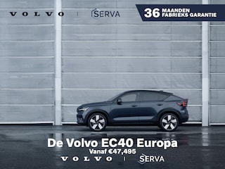Volvo EC40 Single Motor Extended Range Ultra Europa 82 kWh | Vanaf €47,495