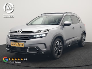 Citroën C5 Aircross 1.6 Shine Plug In Hybrid 225pk Dealer O.H PHEV | Panodak | 360 Camera | Adaptive Cruise | Lederen Comfortstoelen Verwarmd | Blis | Navigatie | Apple Carplay | Virtual | DAB | 19" L.M. |