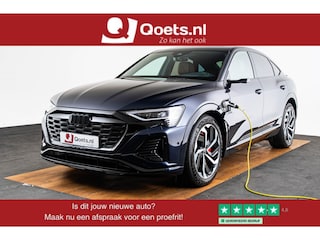 Audi Q8 Sportback e-tron 55 quattro S Edition 115 kWh Trekhaak - Panoramadak - Comfortstoelen - Stoelventilatie/Massage - Servosluiting - B&O - Head up - Parkeerassistent - Privacy glas - Optiekpakket zwart -
