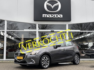 Mazda 2 1.5 Skyactiv-G Dynamic+ NL-Auto, Dealer Onderh, Airco, Audio, Navigatie, A-Rij-Camera, Cruise Controle, Lichtmetaal, All-Seasons