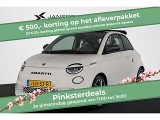 Abarth 500 Turismo 42 kWh Achteruitrijcamera Keyless Stoelverwarming