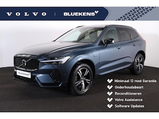 Volvo XC60 T6 Recharge AWD R-Design - Panorama/schuifdak - IntelliSafe Assist & Surround - Harman/Kardon audio - Adaptieve LED koplampen - Parkeercamera achter - Verwarmde voorstoelen, stuur & achterbank - Parkeersensoren voor & achter - Elektr. bedienb. voorstoelen met geheugen - Draadloze tel. lader - Standkachel - Extra getint glas - Elektr. inklapbare trekhaak - 19' LMV