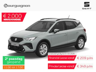 Seat Arona Reference 1.0 TSI 95 PK | Parkeersensoren | Cruise control | Airco | Apple carplay / Android auto