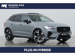 Volvo XC60 T6 Plug-in hybrid Ultra Black Edition | Luchtvering | Bowers&Wilkins | Massage+Ventilatie | Gelamineerd Glas | 22 Inch