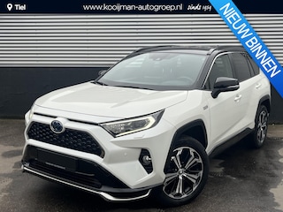 Toyota RAV4 2.5 Plug-in Hybrid AWD Bi-Tone Plus Stoelkoeling, verwarming, stuurwiel verwarmd, HUD, 360" Camera, JBL, Dodehoekdetectie, LMV, LED,