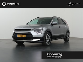 Kia Niro 1.6 GDi PHEV DynamicPlusLine Edition | 18” lichtmetalen velgen | Elektrisch verstelbare bestuurdersstoel | Stoel/Stuurwielverwarming | LED Koplampen | Elektrisch bedienbare achterklep |