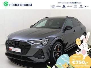 Audi E-tron S quattro 95 kWh | SoH 100% | Panoramadak | Lederen bekleding ‘Valcona’ | Luchtvering | Bang & Olufsen | 360 camera | Navigatie Plus | LED matrix verlichting |