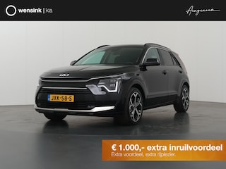 Kia Niro 1.6 GDi PHEV DynamicPlusLine Edition | 18” lichtmetalen velgen | Elektrisch verstelbare bestuurdersstoel | Stoel/Stuurwielverwarming | LED Koplampen | Elektrisch bedienbare achterklep |