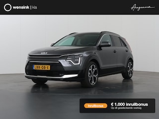 Kia Niro 1.6 GDi PHEV DynamicPlusLine Edition | 18” lichtmetalen velgen | Elektrisch verstelbare bestuurdersstoel | Stoel/Stuurwielverwarming | LED Koplampen | Elektrisch bedienbare achterklep |