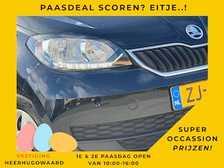 Skoda Citigo 1.0 Greentech Ambition - Black Pearl - Nav/Bleutooth/AC