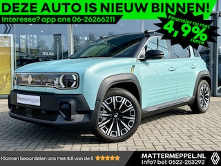 Renault 4 4 Comfort Range Iconic 52 kWh 150PK | SOH 99,8% | V2G Ready | Pack Advanced Driving Assist | All Seasons | V2L Adapter | Stoel+Stuurverwarming | ACC | Navigatie | Climate Control | Apple CarPlay/Android Auto